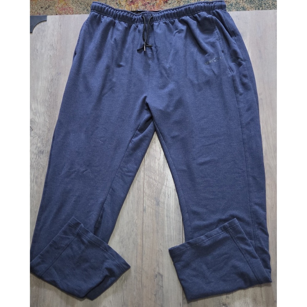 Eddie Bauer Navy Blue Lightweight Athletic Pants Men Sz 2XL